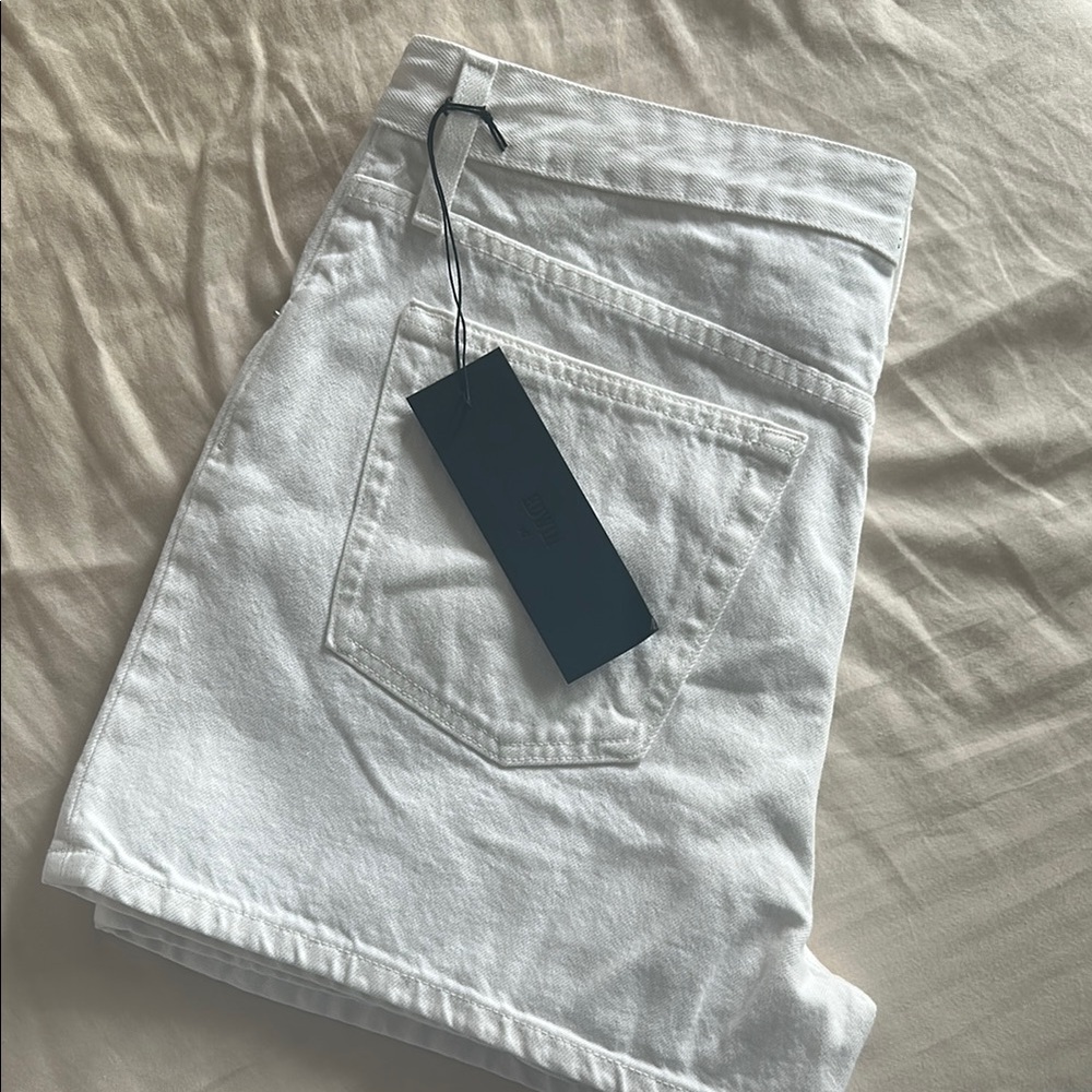Edwin Classic White Jean shorts